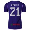 Oficiální Fotbalový Dres Argentina DYBALA 21 Hostující Mistrovství Světa 2022 pro Muži